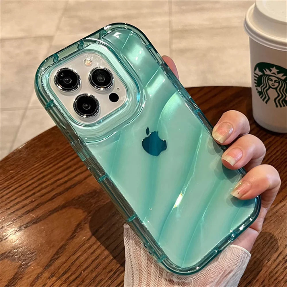 Transparent Wave Case