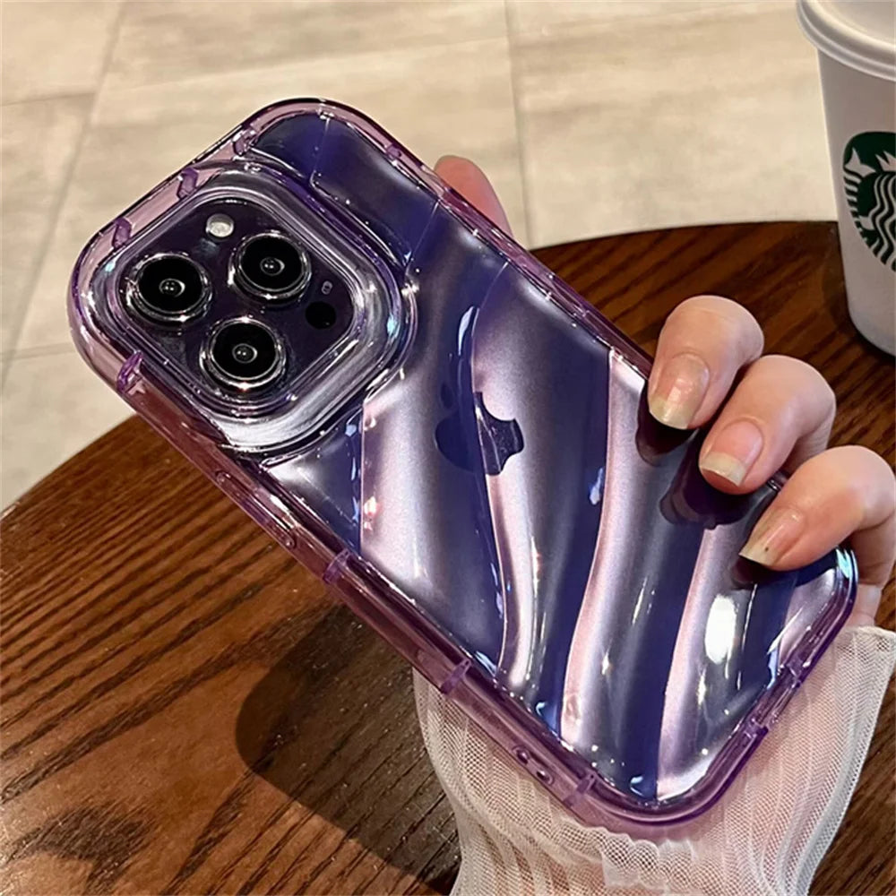 Transparent Wave Case